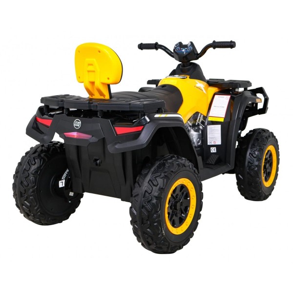 Квадроцикл 4x4 на акумулятор Quad XT-Speed, жовтий