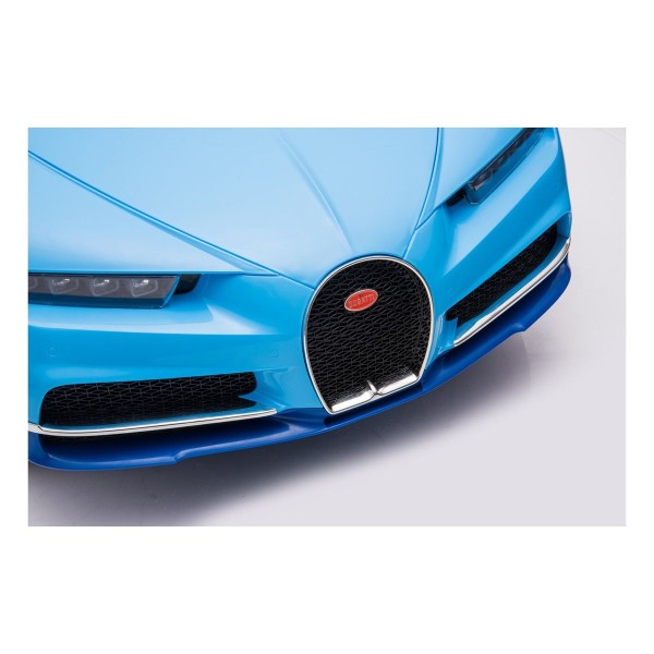 Автомобіль на акумуляторі Bugatti Chiron, блакитний