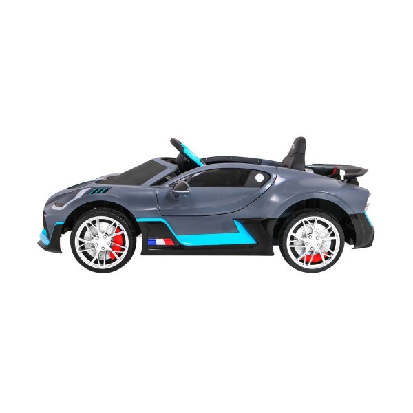 Автомобіль на акумуляторі Bugatti Divo, сірий