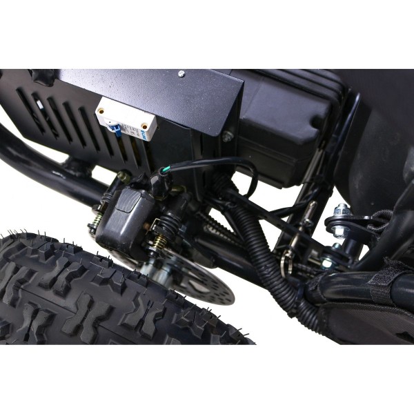 Автомобіль карт 30км/год на акумулятор GoKart Fast Dragon, блакитний
