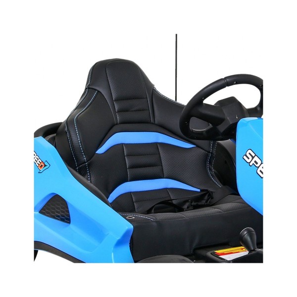 Автомобіль карт дрифтовий на акумулятор Ramiz Gokart Speed 7 Drift King, блакитний