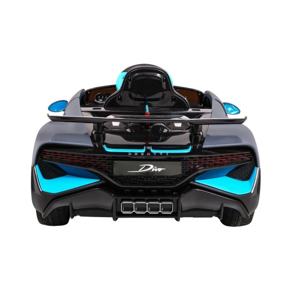 Автомобіль на акумуляторі Bugatti Divo, сірий