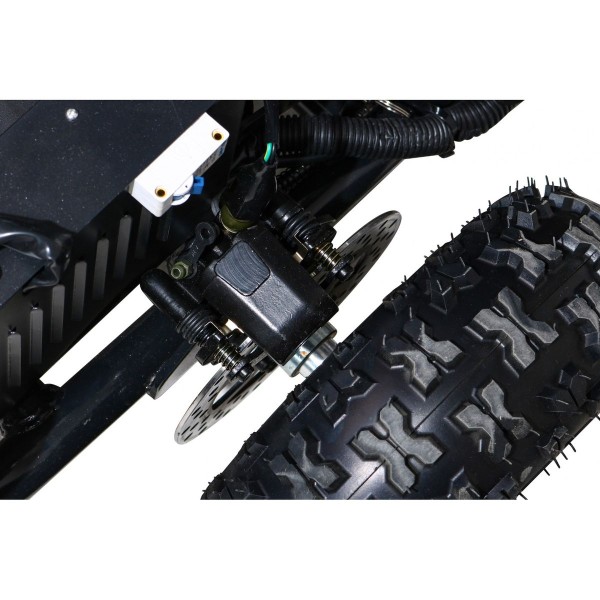 Автомобіль карт 30км/год на акумулятор GoKart Fast Dragon, блакитний