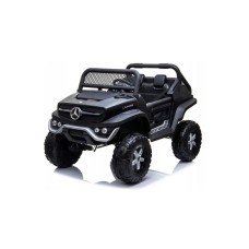Джип на акумуляторі 4x4 Mercedes BENZ Unimog, лакований, чорний