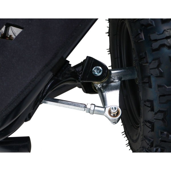 Автомобіль карт 30км/год на акумулятор GoKart Fast Dragon, блакитний