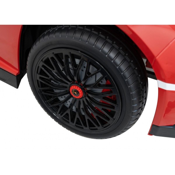 Автомобіль на акумуляторі двомісний Lamborghini Aventador SV, червоний