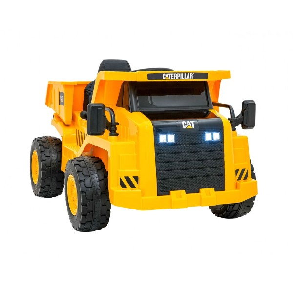 Самоскид на акумуляторі Caterpillar, жовтий