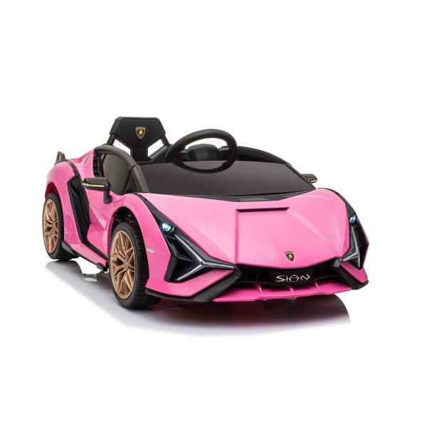 Автомобіль на акумуляторі 4x4 Lamborghini SIAN, рожевий