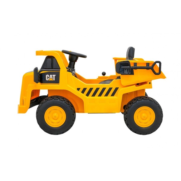 Самоскид на акумуляторі Caterpillar, жовтий