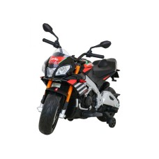 Мотоцикл на акумуляторі Aprilia Tuono V4, чорний