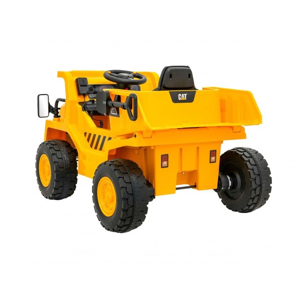 Самоскид на акумуляторі Caterpillar, жовтий