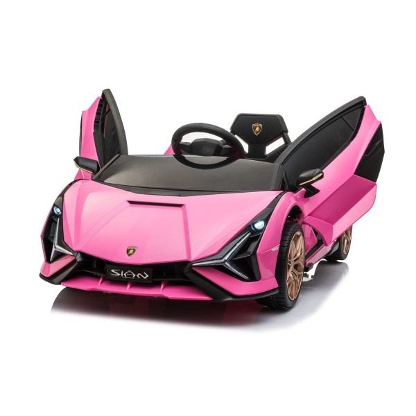 Автомобіль на акумуляторі 4x4 Lamborghini SIAN, рожевий