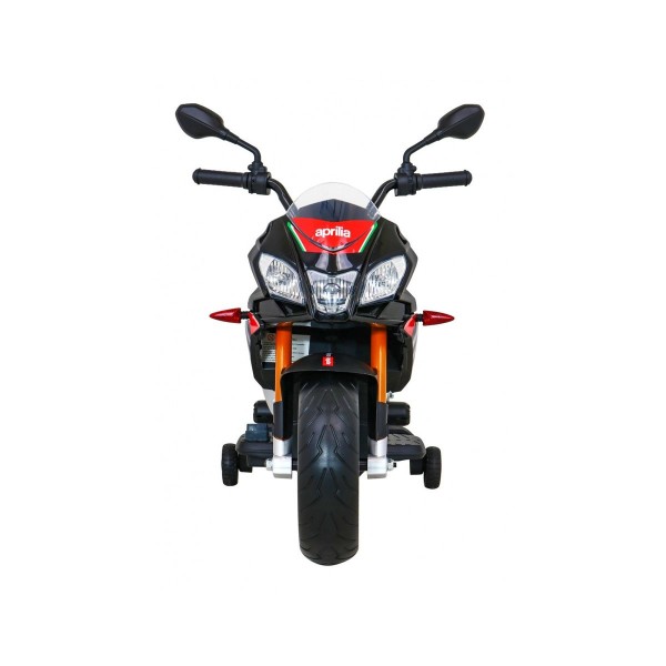 Мотоцикл на акумуляторі Aprilia Tuono V4, чорний