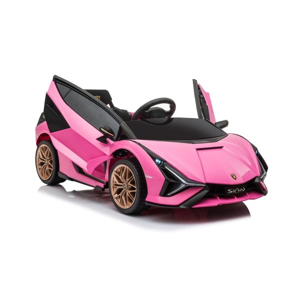 Автомобіль на акумуляторі 4x4 Lamborghini SIAN, рожевий