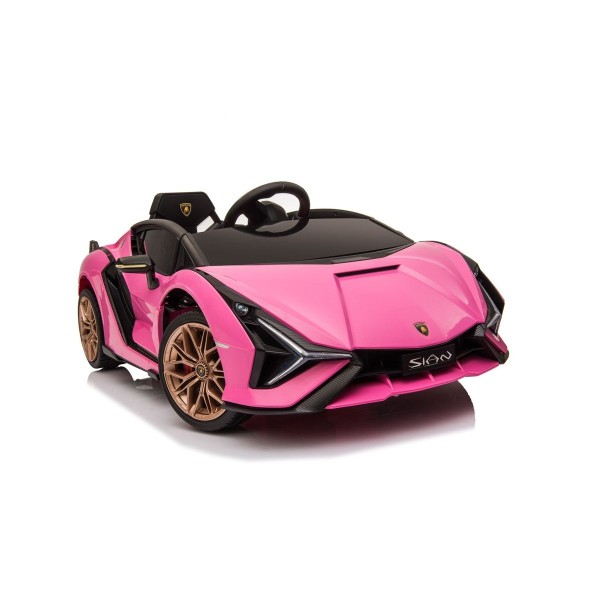 Автомобіль на акумуляторі 4x4 Lamborghini SIAN, рожевий