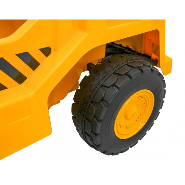 Самоскид на акумуляторі Caterpillar, жовтий