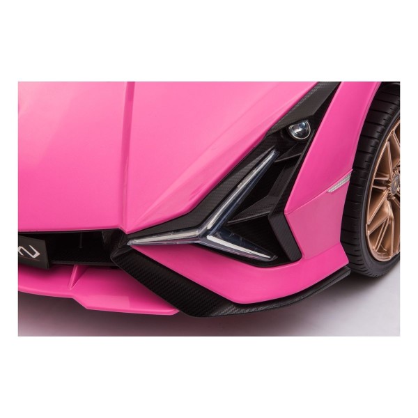 Автомобіль на акумуляторі 4x4 Lamborghini SIAN, рожевий