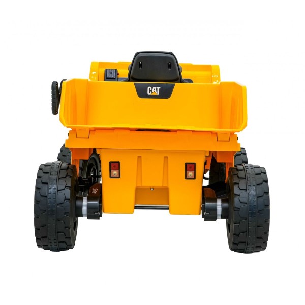 Самоскид на акумуляторі Caterpillar, жовтий