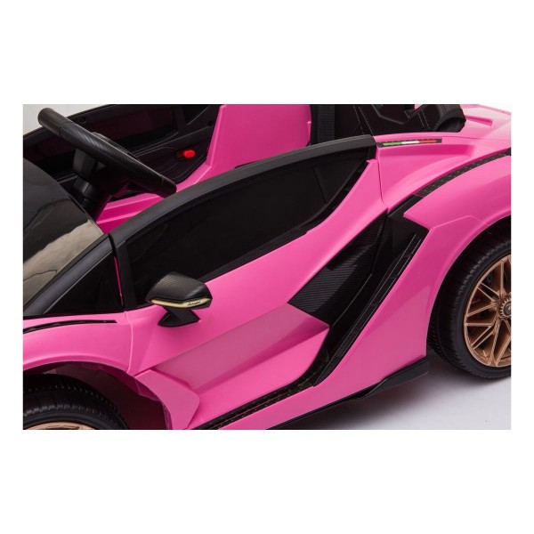 Автомобіль на акумуляторі 4x4 Lamborghini SIAN, рожевий
