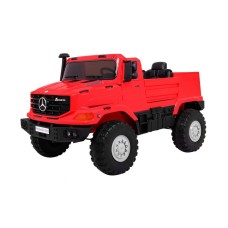Джип на акумуляторі двомісний Mercedes-Benz Zetros, червоний