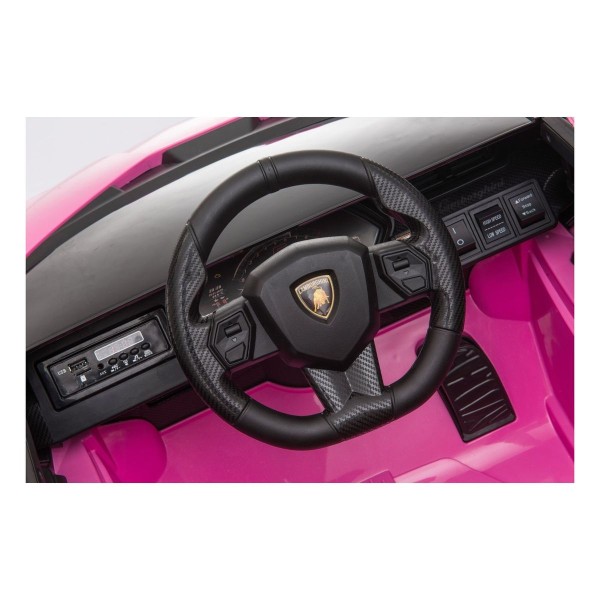 Автомобіль на акумуляторі 4x4 Lamborghini SIAN, рожевий