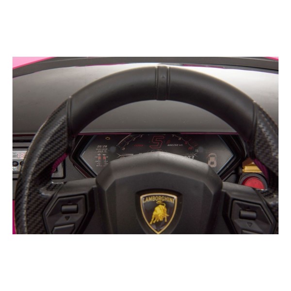 Автомобіль на акумуляторі 4x4 Lamborghini SIAN, рожевий