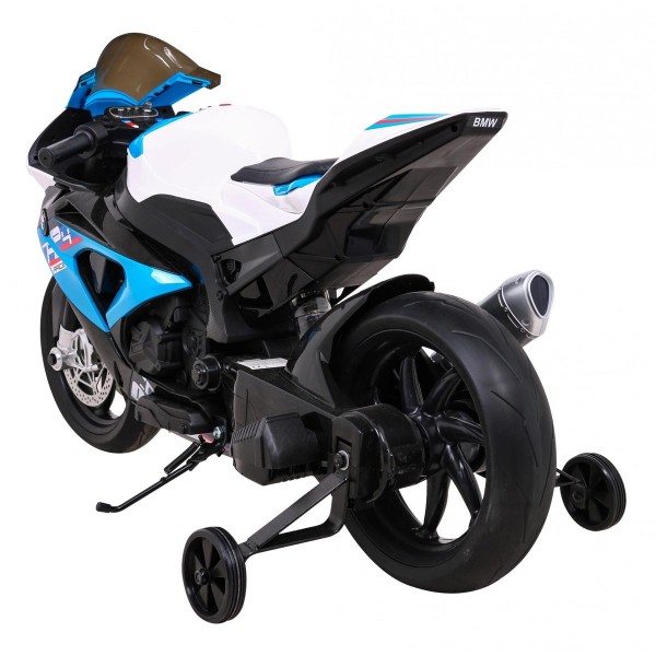 Мотоцикл на акумуляторі BMW HP4, блакитний