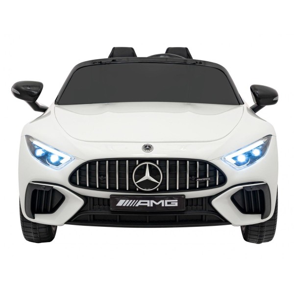 Автомобіль на акумуляторі Mercedes Benz AMG SL63, білий