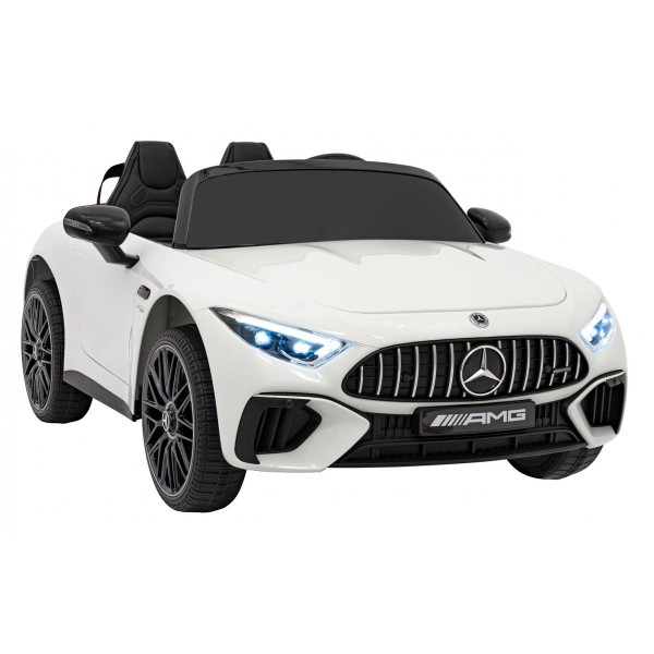Автомобіль на акумуляторі Mercedes Benz AMG SL63, білий
