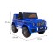 Джип на акумуляторі Mercedes AMG G63, лакований, блакитний