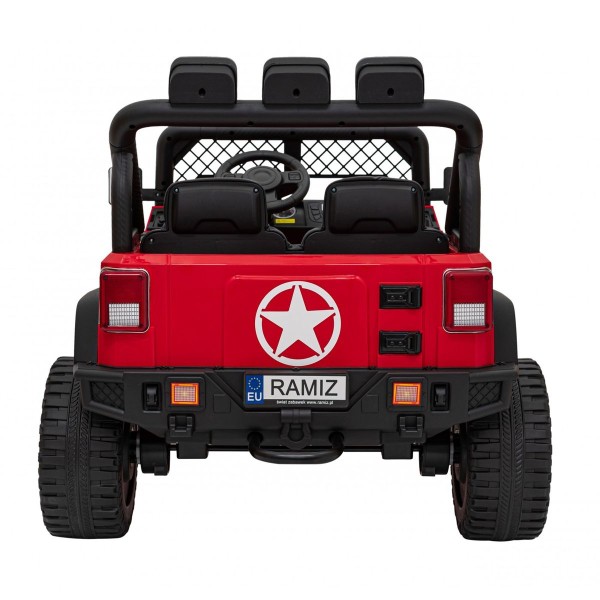 Джип на акумуляторі двомісний 4х2 Geoland Power, червоний