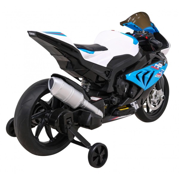 Мотоцикл на акумуляторі BMW HP4, блакитний
