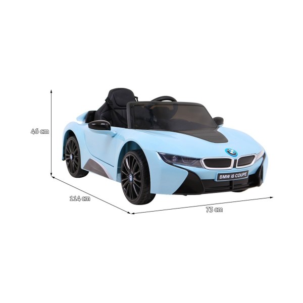 Автомобіль на акумуляторі BMW I8 Lift, блакитний