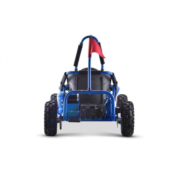 Автомобіль карт 30км/год на акумулятор GoKart Fast Dragon, блакитний