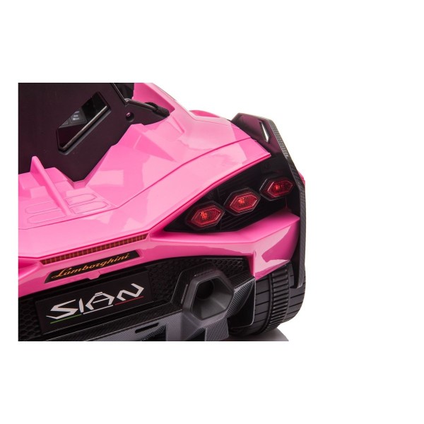 Автомобіль на акумуляторі 4x4 Lamborghini SIAN, рожевий