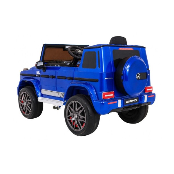 Джип на акумуляторі Mercedes AMG G63, лакований, блакитний