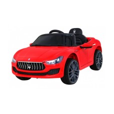 Автомобіль на акумуляторі Maserati Ghibli, червоний