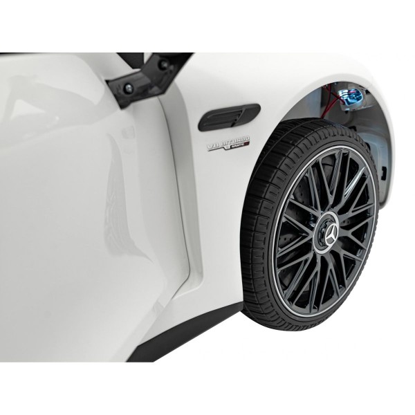 Автомобіль на акумуляторі Mercedes Benz AMG SL63, білий