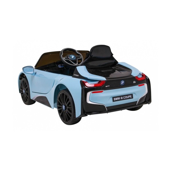 Автомобіль на акумуляторі BMW I8 Lift, блакитний