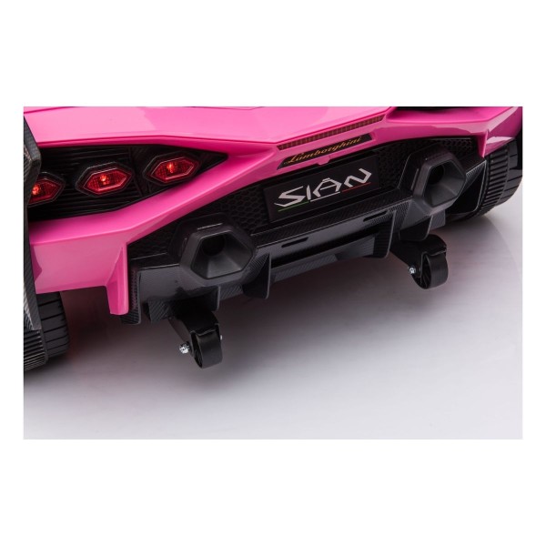 Автомобіль на акумуляторі 4x4 Lamborghini SIAN, рожевий