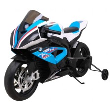 Мотоцикл на акумуляторі BMW HP4, блакитний