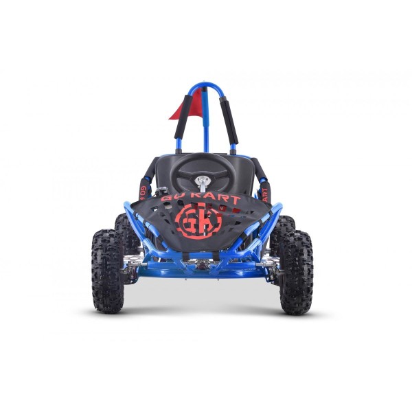 Автомобіль карт 30км/год на акумулятор GoKart Fast Dragon, блакитний