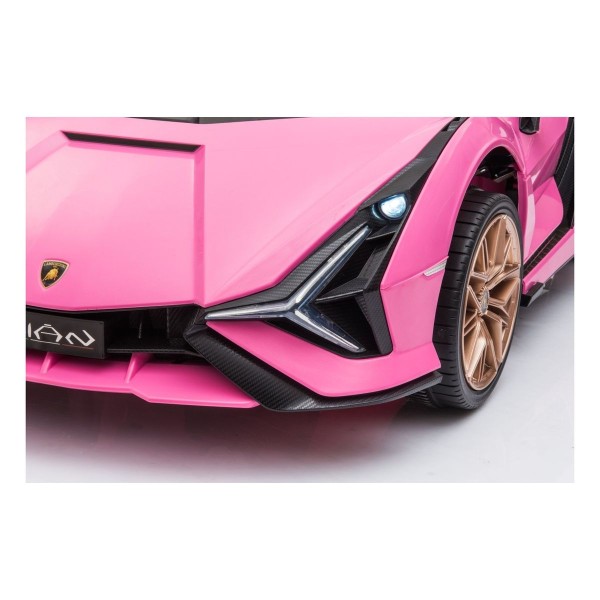 Автомобіль на акумуляторі 4x4 Lamborghini SIAN, рожевий