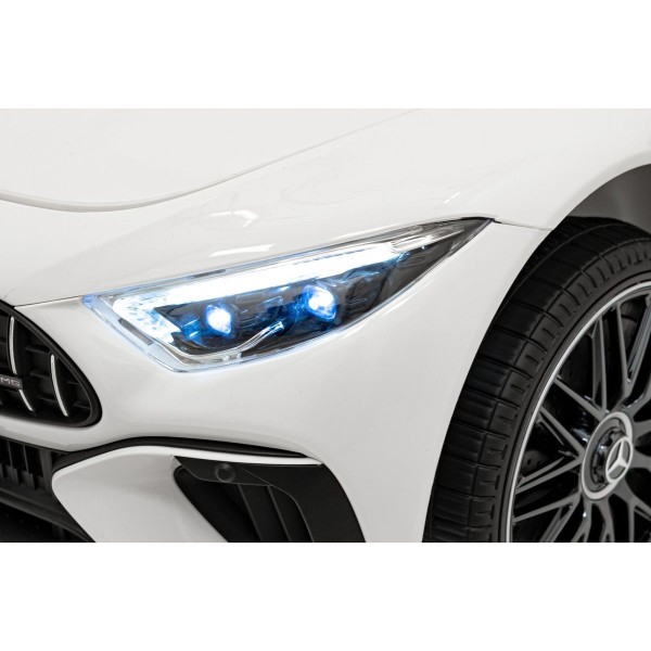 Автомобіль на акумуляторі Mercedes Benz AMG SL63, білий