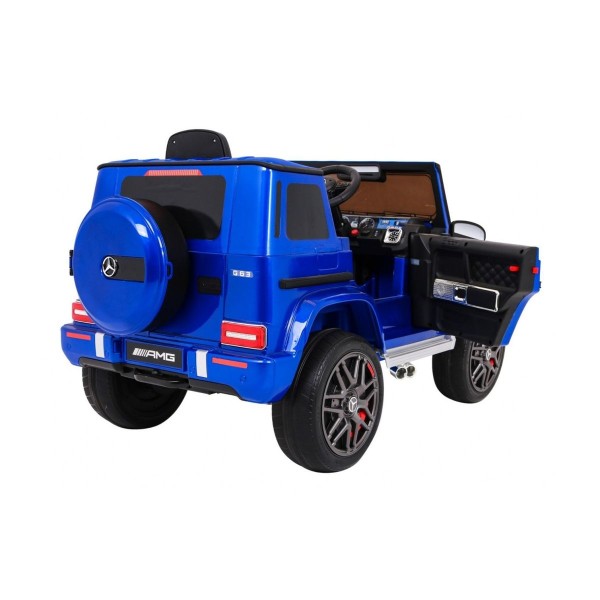 Джип на акумуляторі Mercedes AMG G63, лакований, блакитний