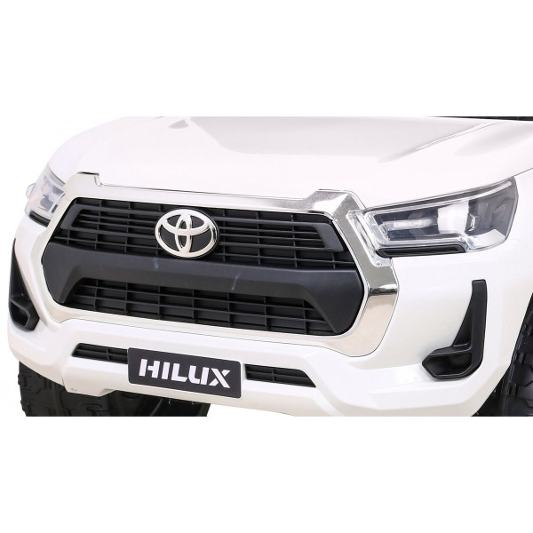 Джип на акумуляторі 4x4 Toyota Hilux, білий