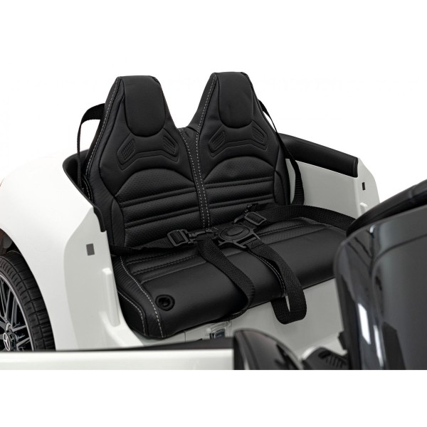 Автомобіль на акумуляторі Mercedes Benz AMG SL63, білий