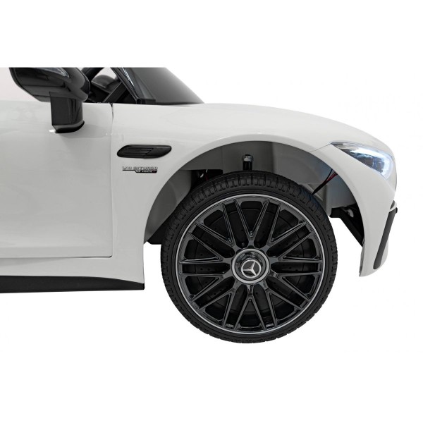 Автомобіль на акумуляторі Mercedes Benz AMG SL63, білий