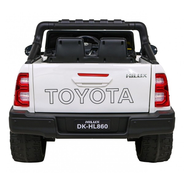 Джип на акумуляторі 4x4 Toyota Hilux, білий