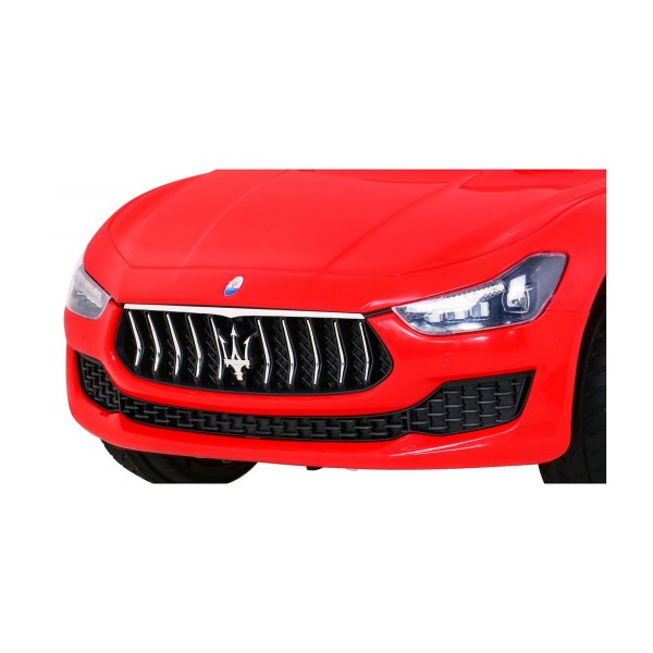 Автомобіль на акумуляторі Maserati Ghibli, червоний